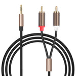 Connettore audio 3,5 mm maschio a 2 RCA maschio 1-3 m