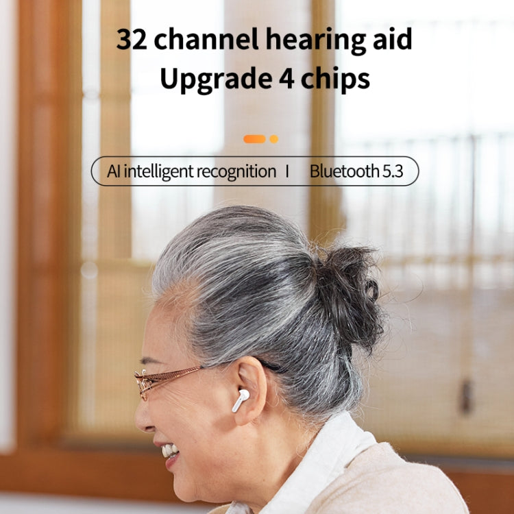 Apparecchio acustico in-ear Bluetooth 5.3 con regolazione AI - immagine 4
