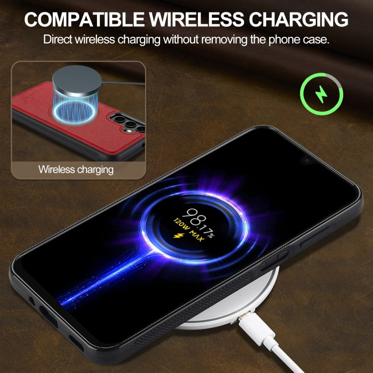 Custodia telefono LC.IMEEKE 2 in 1 RFID MagSafe per Samsung Galaxy S24 S23 S20
