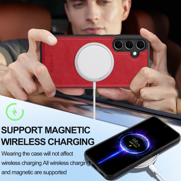 Custodia 2 in 1 RFID Magsafe per Samsung Galaxy A36, A16, A15 4G/5G e A55 5G