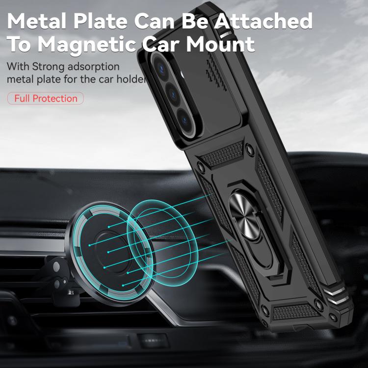 Custodia con supporto scorrevole Camshield per Samsung Galaxy A57 5G e Galaxy