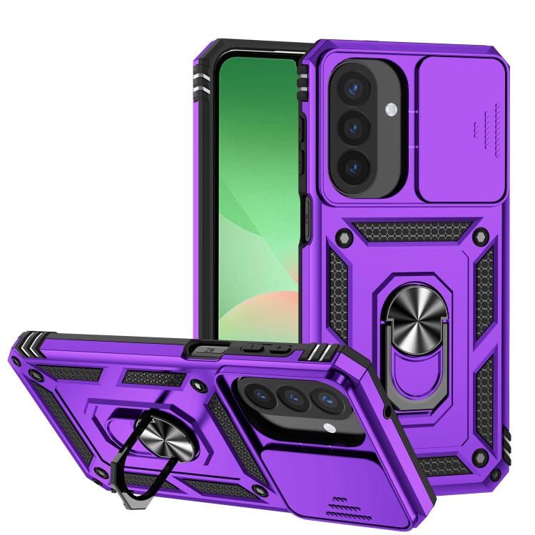 Custodia con supporto scorrevole Camshield per Samsung Galaxy A57 5G e Galaxy