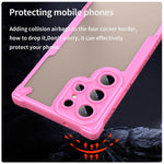 Custodia Armor Glaze PC Hybrid TPU per Samsung Galaxy S23 Ultra, S23+, S23 e S22