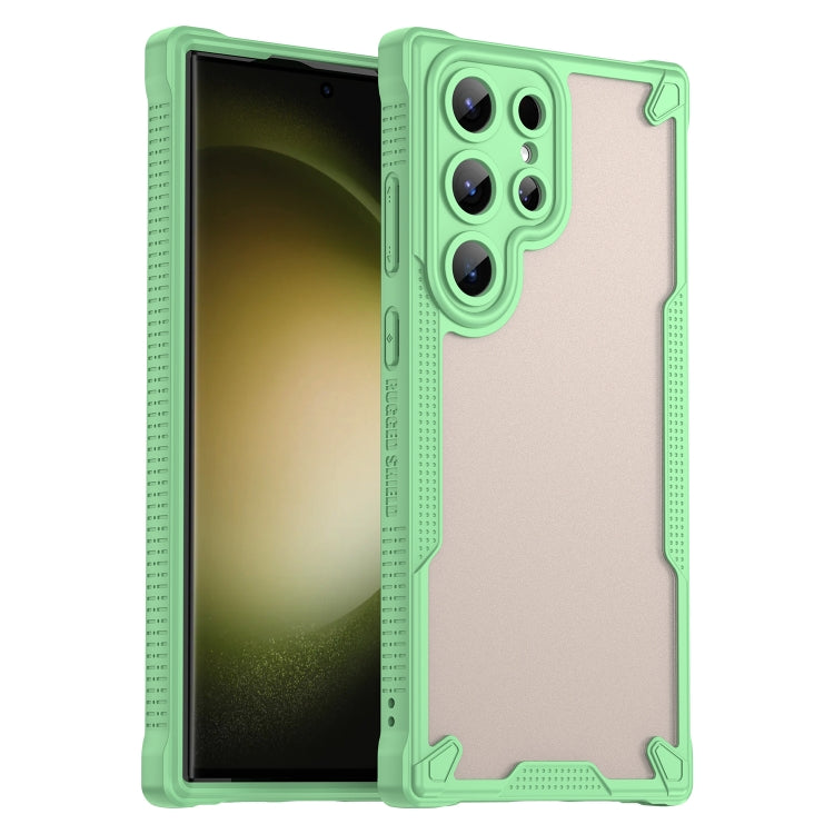 Custodia Armor Glaze PC Hybrid TPU per Samsung Galaxy S23 Ultra, S23+, S23 e S22