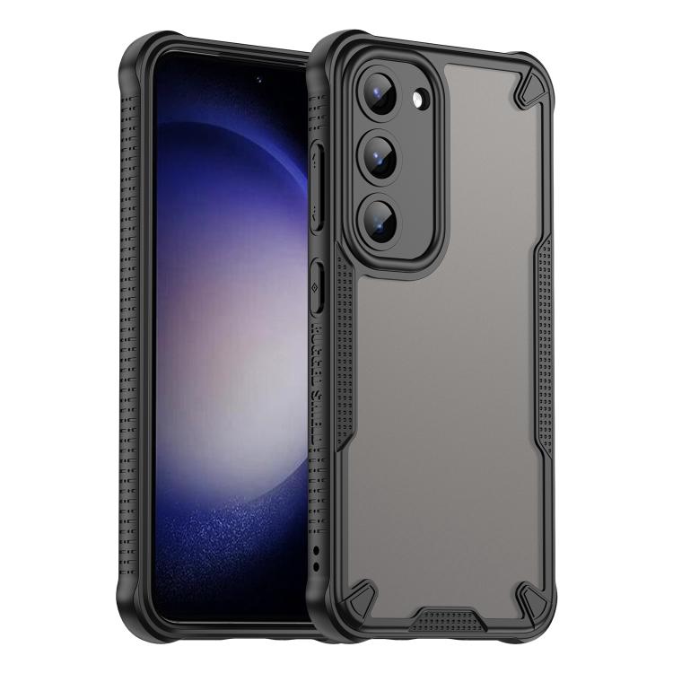 Custodia Armor Glaze PC Hybrid TPU per Samsung Galaxy S23 Ultra, S23+, S23 e S22