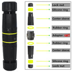 Accoppiatore Ethernet RJ45 Cat7 impermeabile IP68