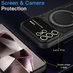 Custodia con supporto MagSafe per Samsung Galaxy S26, S25, S24 e S22 Ultra 5G