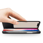 Custodia in pelle QIALINO a ribalta per iPhone XS e X