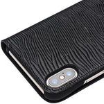 Custodia in pelle QIALINO per iPhone XS e X