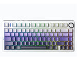 Tastiera meccanica RGB AULA F75 80 tasti cablata e wireless