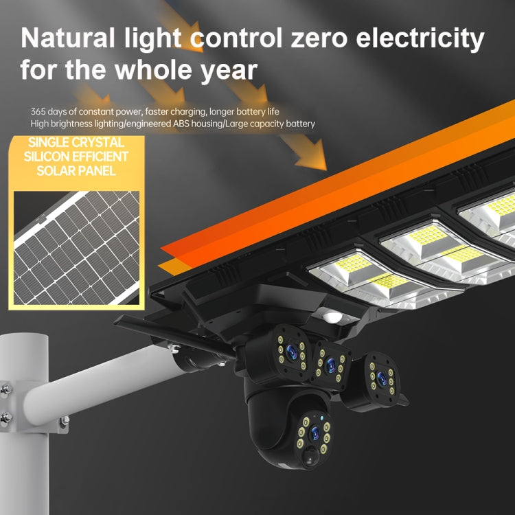 Telecamera HD per esterni WiFi solare 6MP IP66