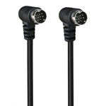 Cavo adattatore audio mini DIN 9 pin doppia curvatura 0.5-3m