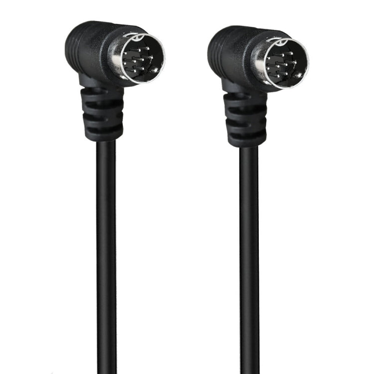 Cavo adattatore audio mini DIN 9 pin doppia curvatura 0.5-3m