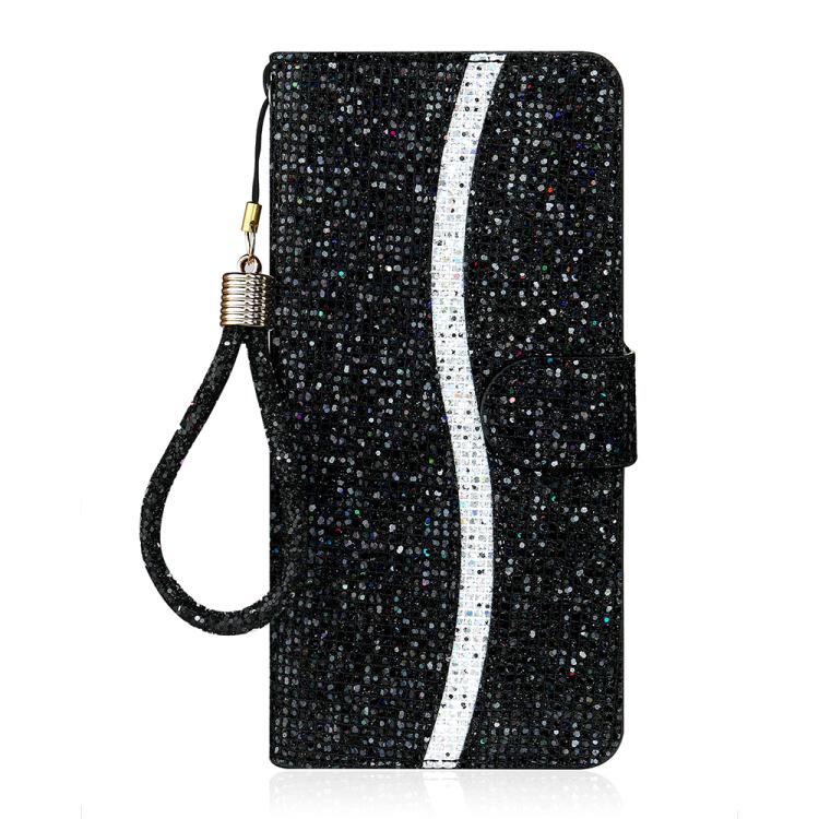 Custodia in pelle glitter per Samsung Galaxy A36 e A16 4G/5G