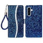Custodia in pelle glitter per Samsung Galaxy A36 e A16 4G/5G