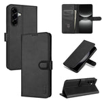 Custodia in pelle di vitello con texture AZNS Skin Feel per Galaxy A08 5G, A18