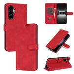 Custodia in pelle di vitello con texture AZNS Skin Feel per Galaxy A08 5G, A18