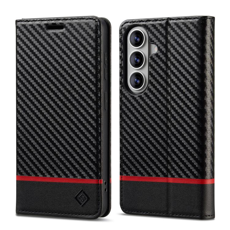 Custodia in pelle e fibra di carbonio per Galaxy A18 5G, Galaxy A18 5G/A18 4G