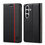 Custodia in pelle e fibra di carbonio per Galaxy A18 5G, Galaxy A18 5G/A18 4G