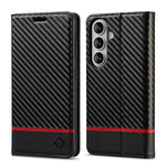 Custodia in pelle e fibra di carbonio per Galaxy A18 5G, Galaxy A18 5G/A18 4G