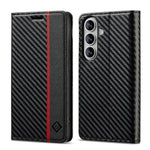 Custodia in pelle e fibra di carbonio per Galaxy A18 5G, Galaxy A18 5G/A18 4G
