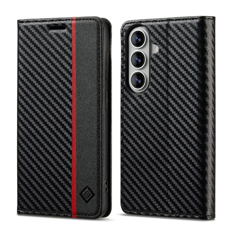 Custodia in pelle e fibra di carbonio per Galaxy A18 5G, Galaxy A18 5G/A18 4G