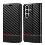 Custodia in pelle e fibra di carbonio per Galaxy A18 5G, Galaxy A18 5G/A18 4G