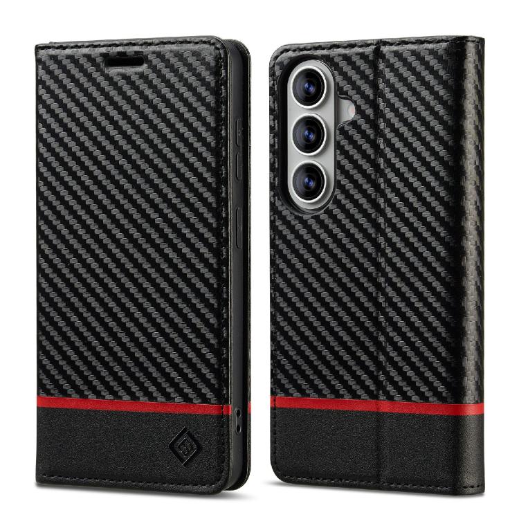 Custodia in pelle e fibra di carbonio per Galaxy A18 5G, Galaxy A18 5G/A18 4G