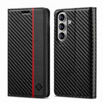 Custodia in pelle e fibra di carbonio per Galaxy A18 5G, Galaxy A18 5G/A18 4G