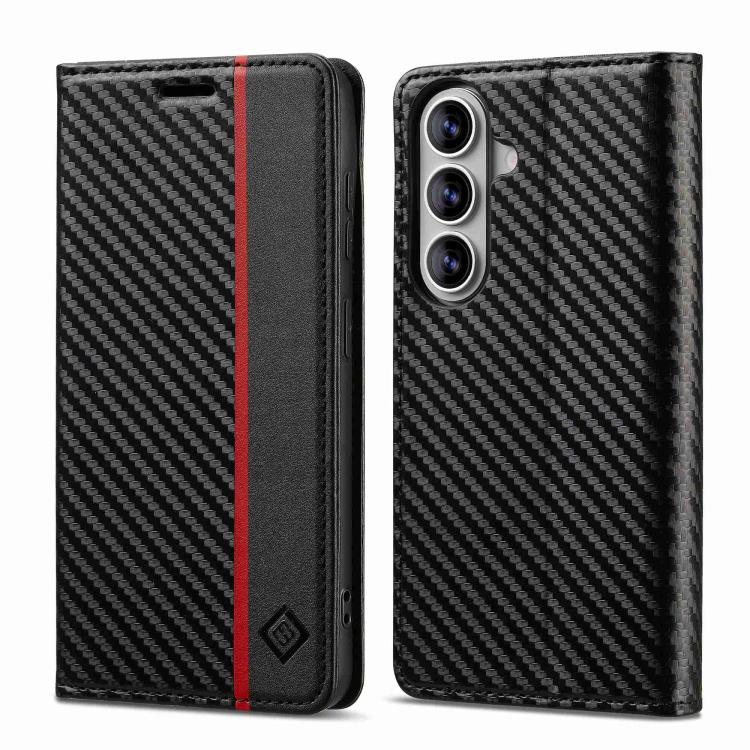 Custodia in pelle e fibra di carbonio per Galaxy A18 5G, Galaxy A18 5G/A18 4G