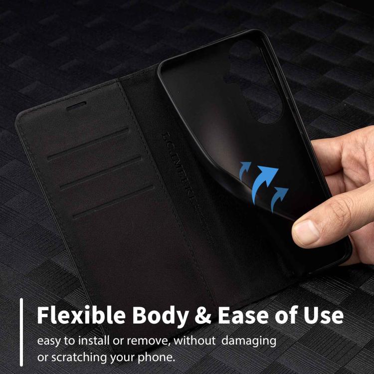 Custodia in pelle e fibra di carbonio per Galaxy A18 5G, Galaxy A18 5G/A18 4G