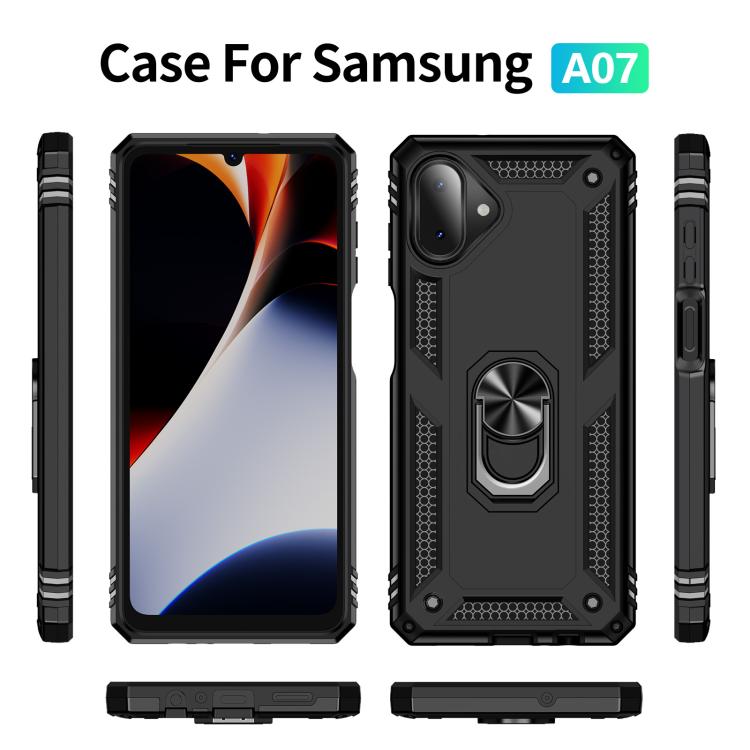 Custodia antiurto TPU PC con supporto per Samsung Galaxy A07 4G, A08 5G, A26 5G