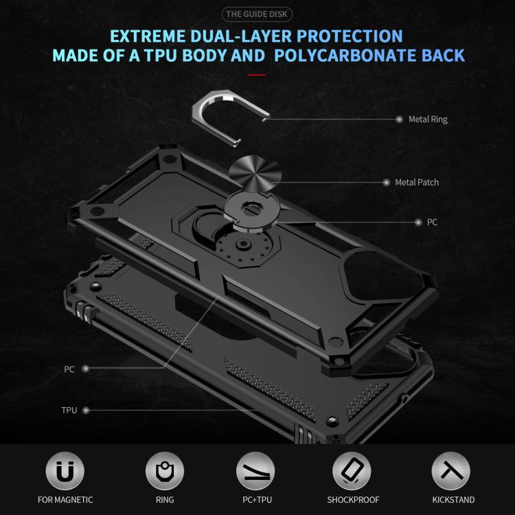 Custodia antiurto TPU PC con supporto per Samsung Galaxy A07 4G, A08 5G, A26 5G