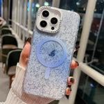 Custodia per telefono con montatura in metallo Blink Series MagSafe Magnetic IMD, For iPhone 17, For iPhone 16 Pro Max, For iPhone 16 Pro, For iPhone 16 Plus