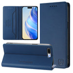 RC01 Custodia per telefono in pelle RFID con ventosa magnetica a doppia piega, For iPhone 7 Plus / 8 Plus