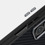 Custodia MagSafe in fibra di carbonio micro rilievo per Samsung Galaxy Z Fold