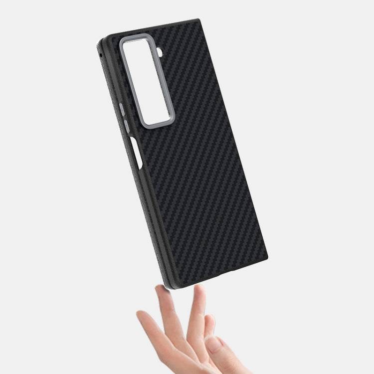 Custodia MagSafe in fibra di carbonio micro rilievo per Samsung Galaxy Z Fold