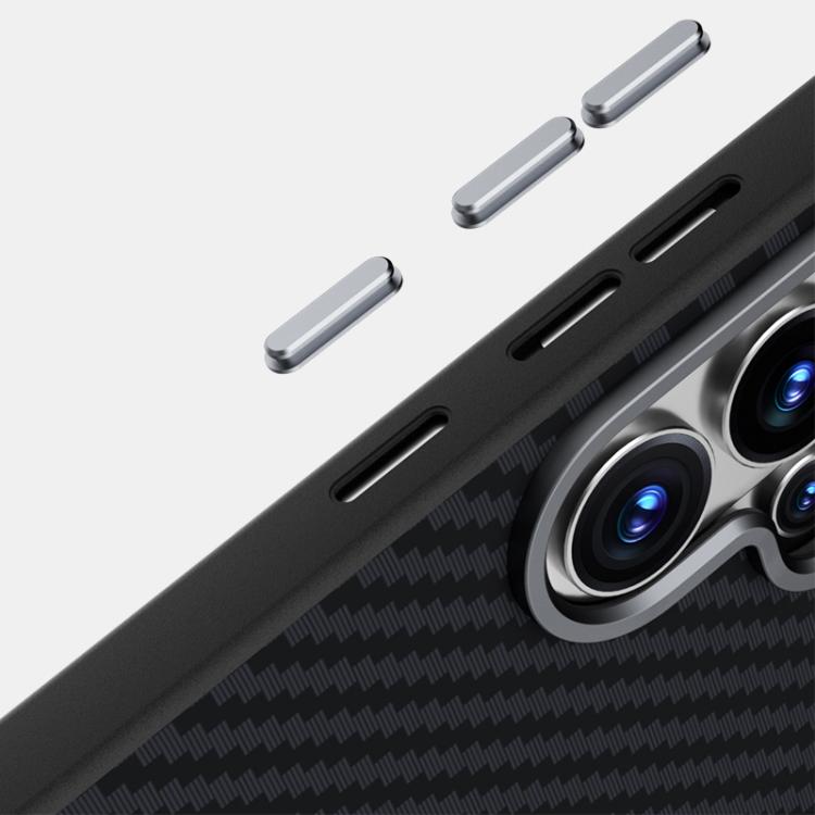Custodia MagSafe in fibra di carbonio microrilievo per Samsung Galaxy S25 e S26