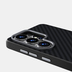 Custodia MagSafe in fibra di carbonio microrilievo per Samsung Galaxy S25 e S26