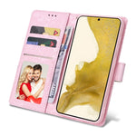 Custodia a libro per Samsung Galaxy S23 5G con portacarte e supporto - immagine 4