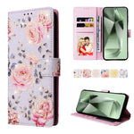 Custodia pelle RFID con pittura abbronzante per Galaxy S26 FE S25 FE S25 S25+ 5G