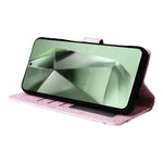 Custodia pelle RFID con pittura abbronzante per Galaxy S26 FE S25 FE S25 S25+ 5G