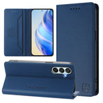 Custodia in pelle RFID con ventosa magnetica per Samsung Galaxy M16 F16 M06 M35