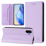Custodia in pelle RFID con ventosa magnetica per Samsung Galaxy M16 F16 M06 M35