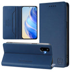 Custodia in pelle RFID con ventosa magnetica per Samsung Galaxy M16 F16 M06 M35