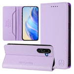 Custodia in pelle RFID con ventosa magnetica per Samsung Galaxy M16 F16 M06 M35
