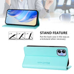 Custodia in pelle RFID con ventosa magnetica per Samsung Galaxy A04e 4G, A14 5G