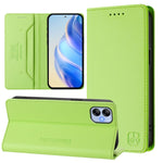 Custodia in pelle RFID con ventosa magnetica per Samsung Galaxy A04e 4G, A14 5G