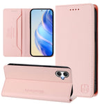 Custodia in pelle RFID con ventosa magnetica per Samsung Galaxy A05 4G, A05s 4G