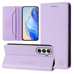 Custodia in pelle RFID con ventosa magnetica per Samsung Galaxy A05 4G, A05s 4G